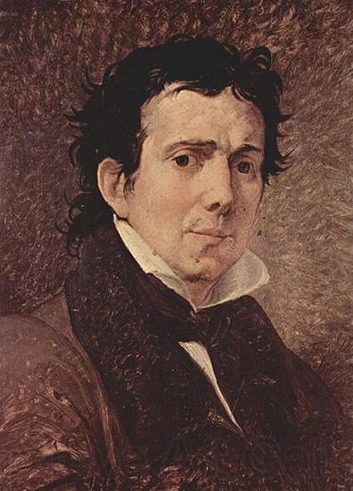 Francesco Hayez Portrat des Pompeo Marchesi.